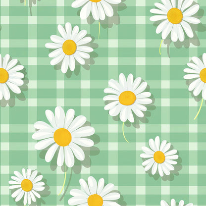 Spring Floral Plaid Fat Quarter Bundle