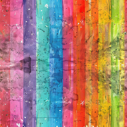 Rainbow Grunge Wall Fat Quarter Bundle