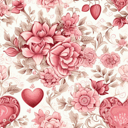 Vintage Valentines Day Fat Quarter Bundle