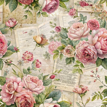 Floral Ephemera Fat Quarter Bundle