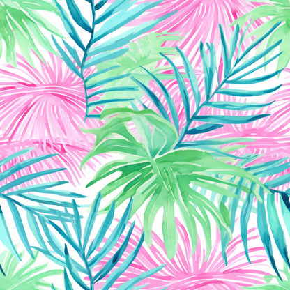 Tropical Leaves Fat Quarter Bundle