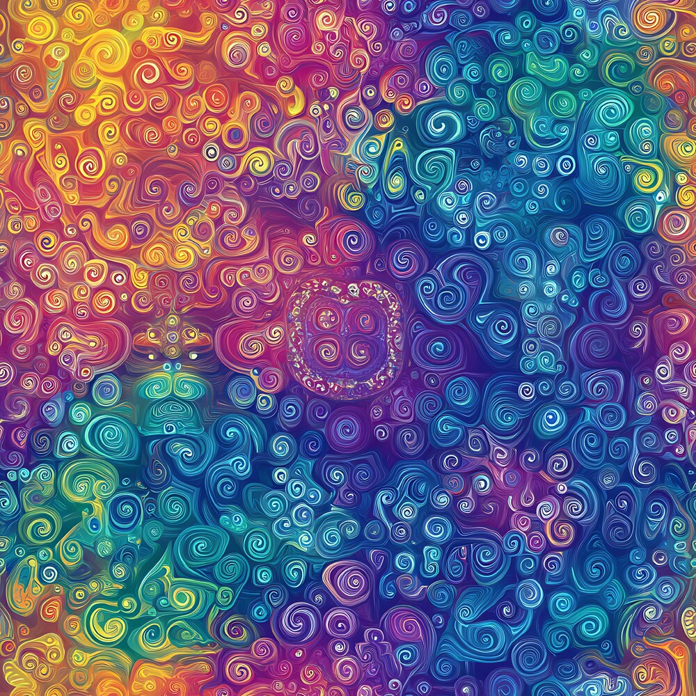 Rainbow Mandala Fat Quarter Bundle