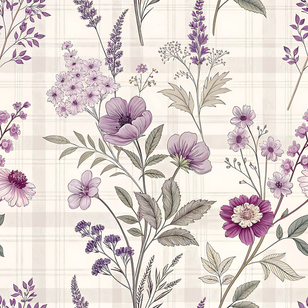 Lavender Cottage Floral Fat Quarter Bundle