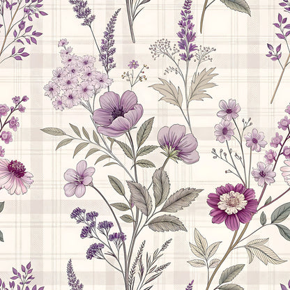 Lavender Cottage Floral Fat Quarter Bundle