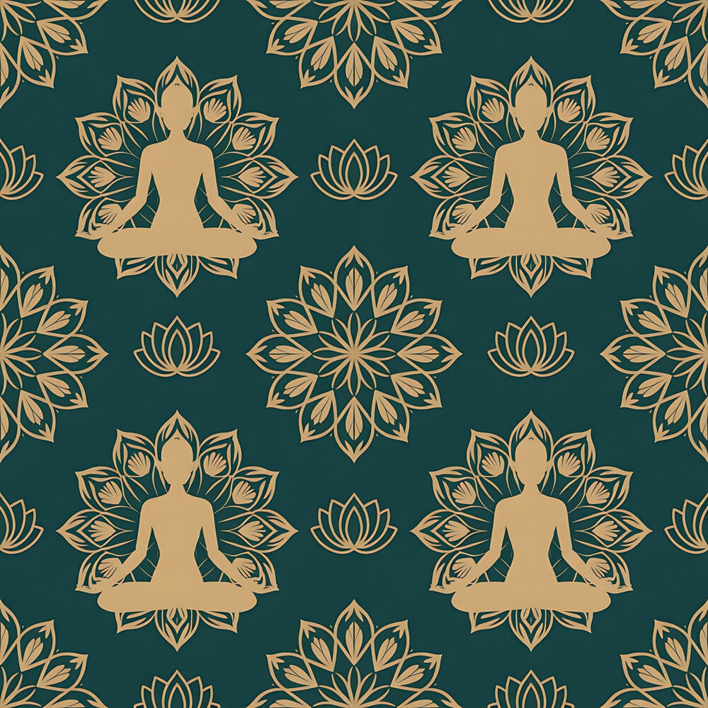 Yoga Poses Fat Quarter Bundle