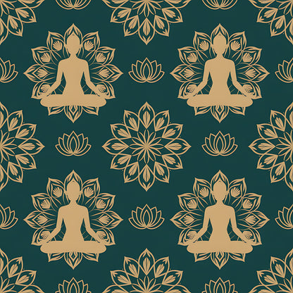 Yoga Poses Fat Quarter Bundle