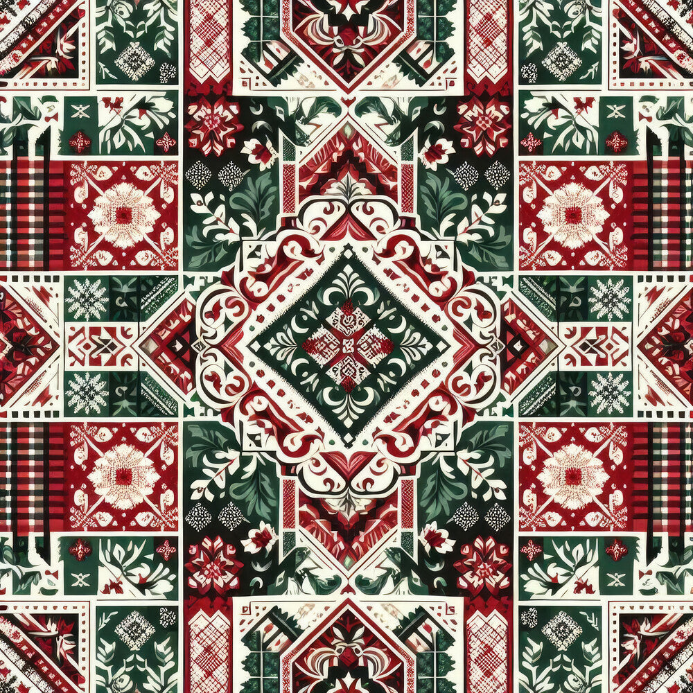 Plaid Christmas Fat Quarter Bundle