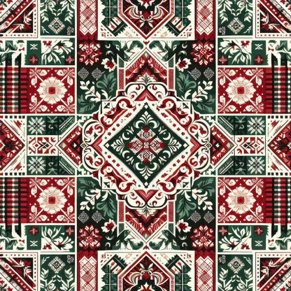 Plaid Christmas Fat Quarter Bundle