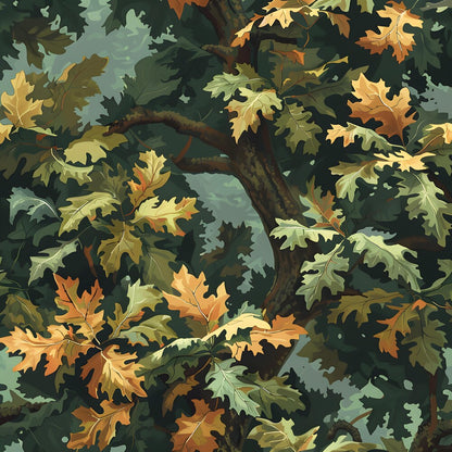 Tree Camouflage Fat Quarter Bundle