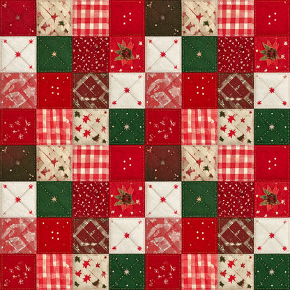 Whimsical Vintage Christmas Fat Quarter Bundle