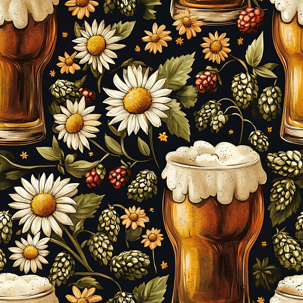 Beer Garden Florals Fat Quarter Bundle