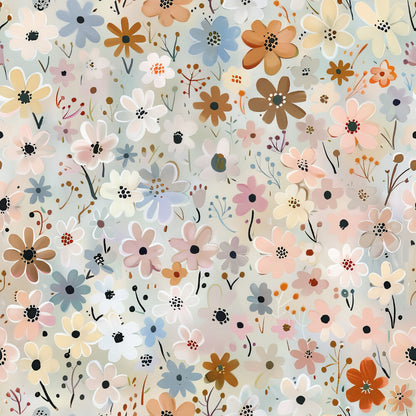 Abstract Meadow Flowers Fat Quarter Bundle