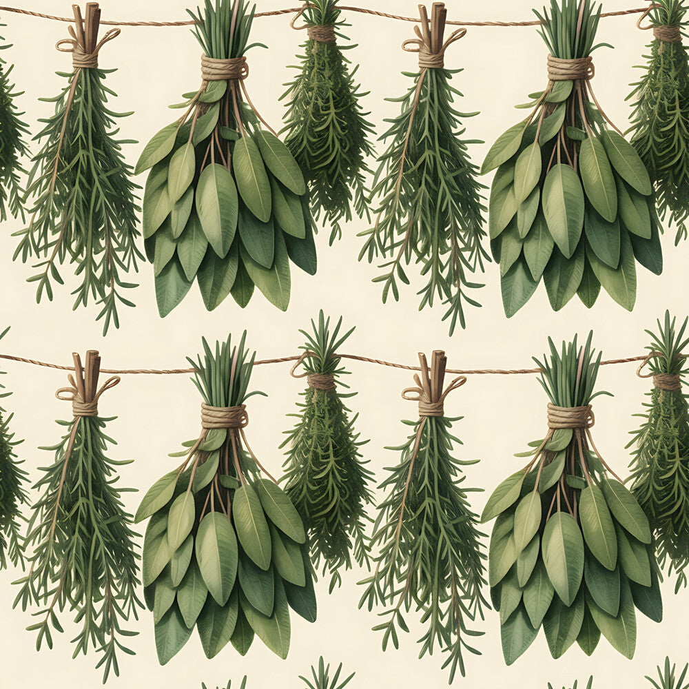 Farmhouse Kitchen Herbs Fat Quarter Bundle