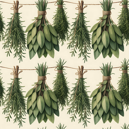 Farmhouse Kitchen Herbs Fat Quarter Bundle