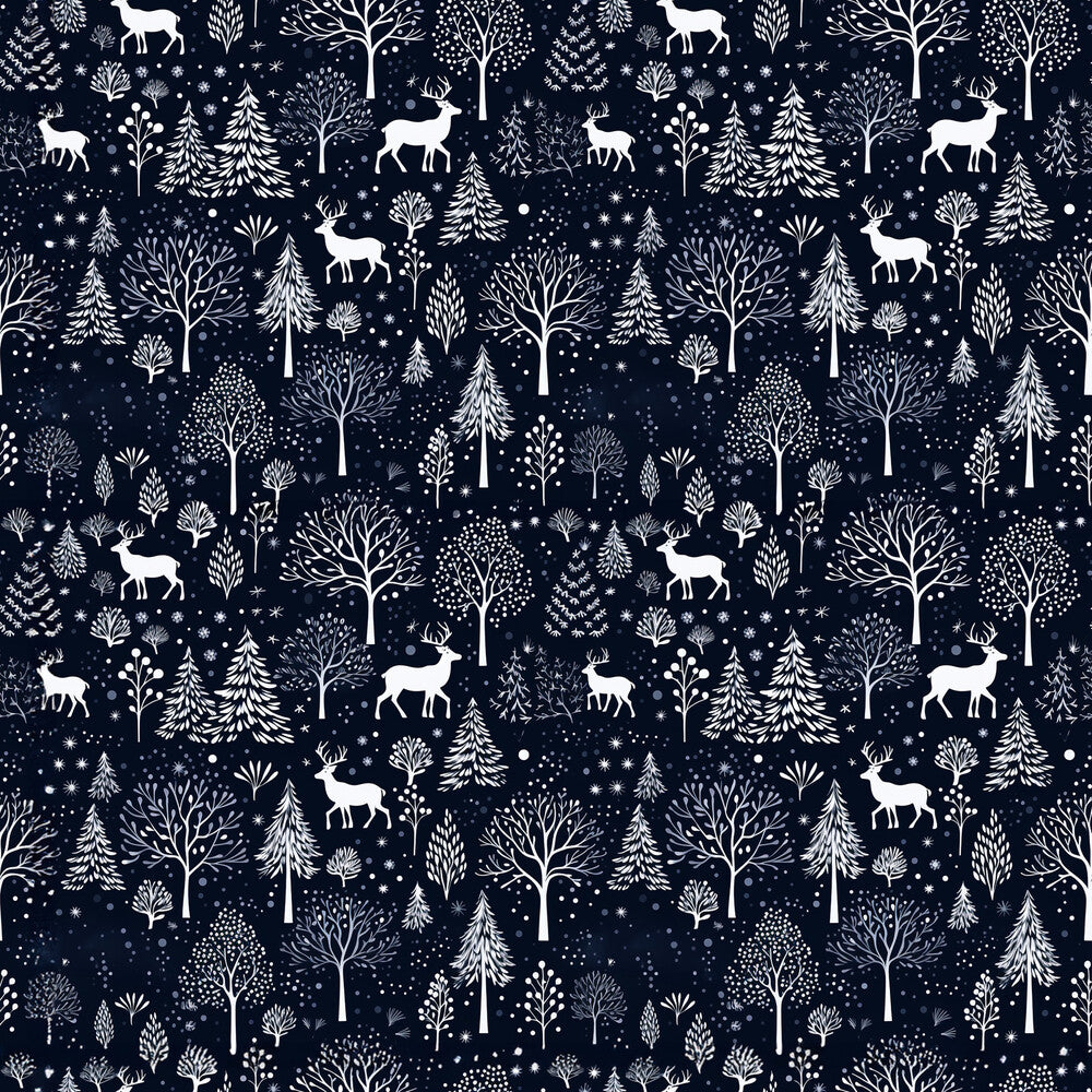 Delft Blue Winter Fat Quarter Bundle