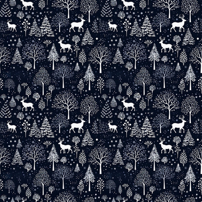 Delft Blue Winter Fat Quarter Bundle