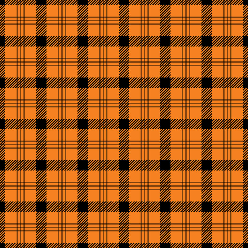 Halloween Plaid Fat Quarter Bundle