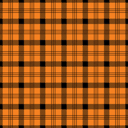 Halloween Plaid Fat Quarter Bundle