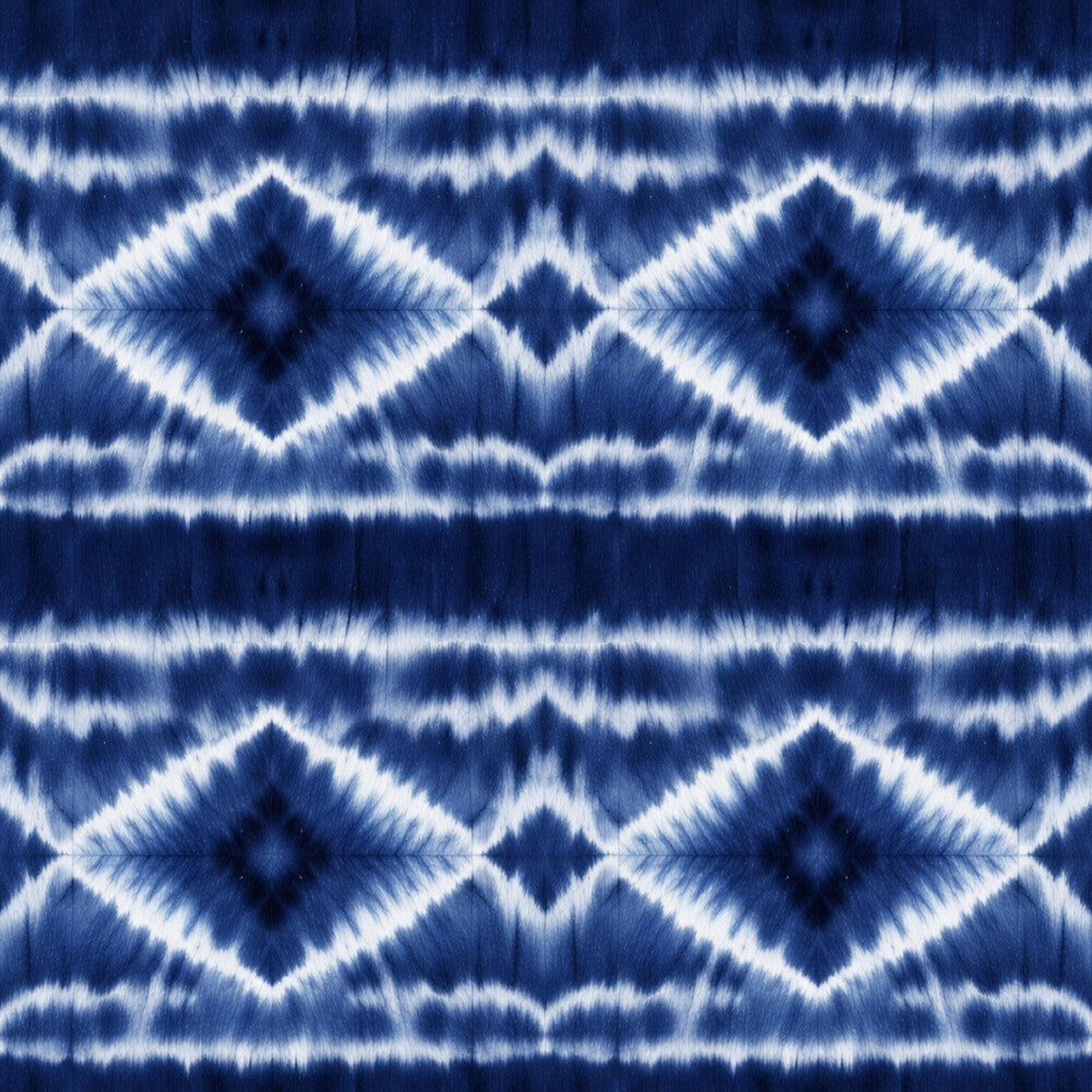 Indigo Shibori Tie Dye Fat Quarter Bundle