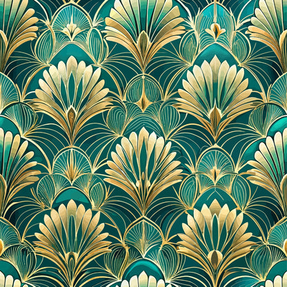 Art Deco Florals Fat Quarter Bundle