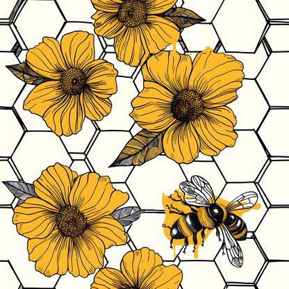 The Bee Swarm Fat Quarter Bundle