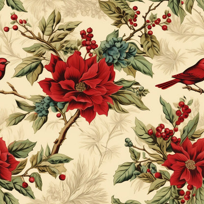 Vintage Christmas Fat Quarter Bundle