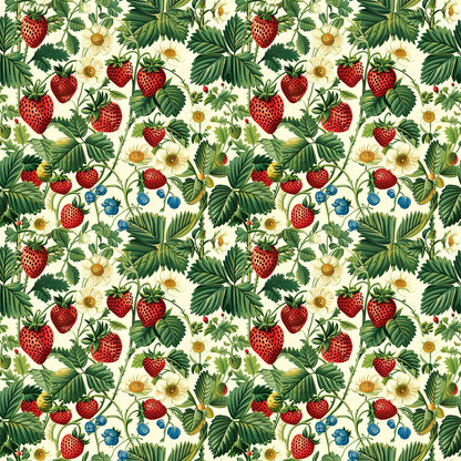 Vintage Strawberries Fat Quarter Bundle