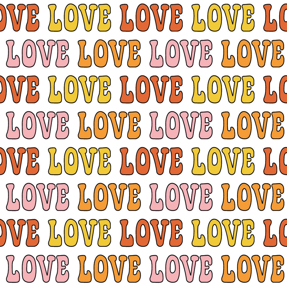 Groovy Peace and Love Fat Quarter Bundle