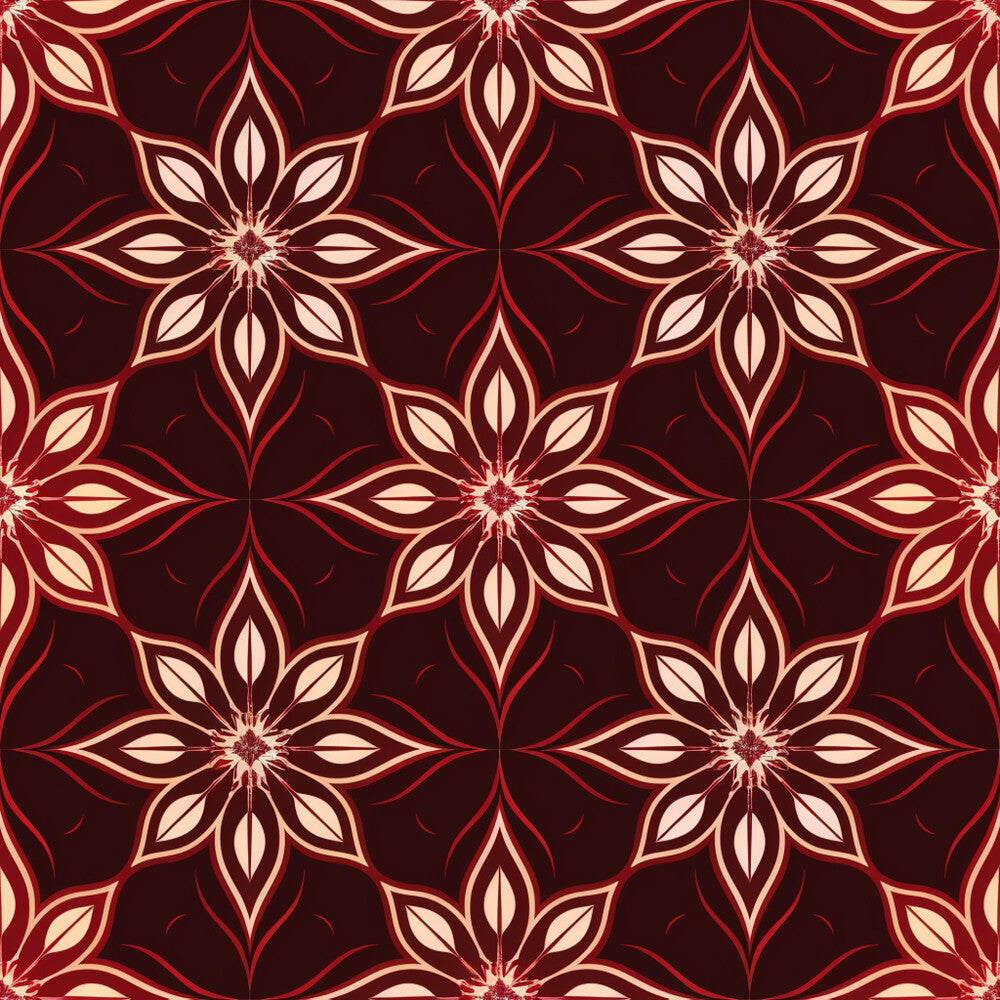 Burgundy Abstract Fat Quarter Bundle