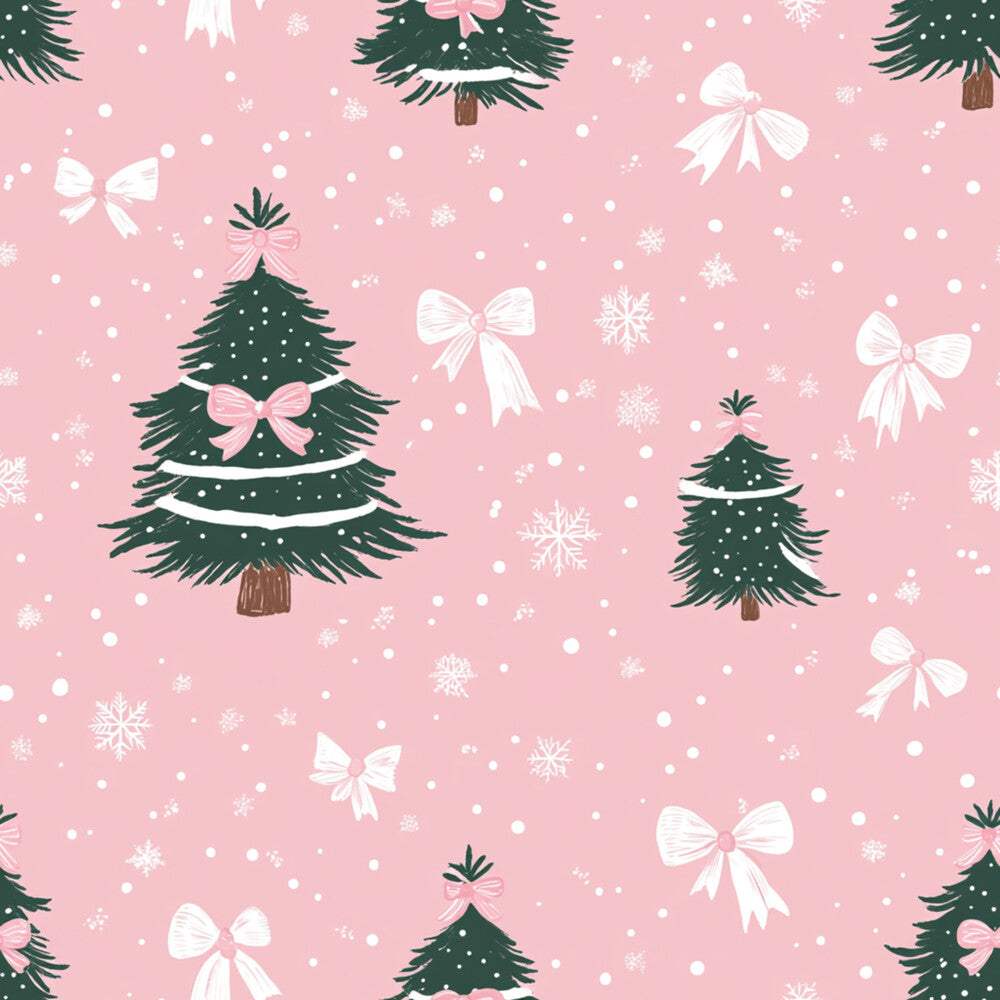 Sweet Pink Christmas Fat Quarter Bundle
