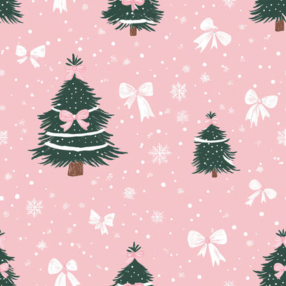 Sweet Pink Christmas Fat Quarter Bundle