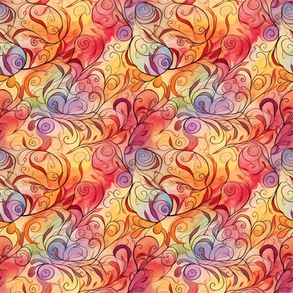 Autumn Swirls Fat Quarter Bundle
