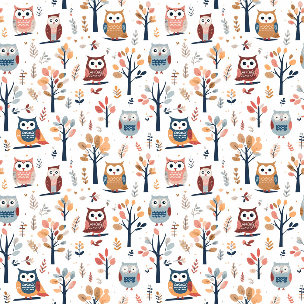 Cartoon Owls Fat Quarter Bundle