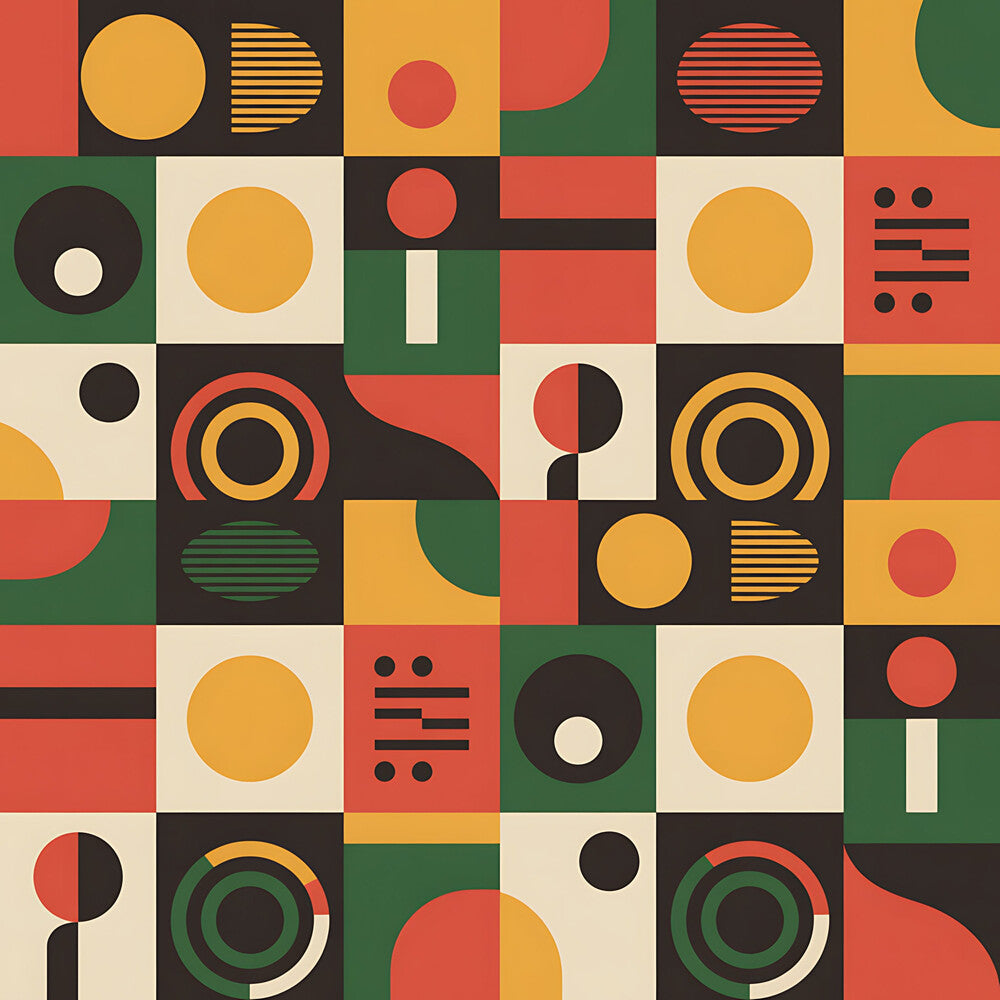 Black History Month Bauhaus Fat Quarter Bundle
