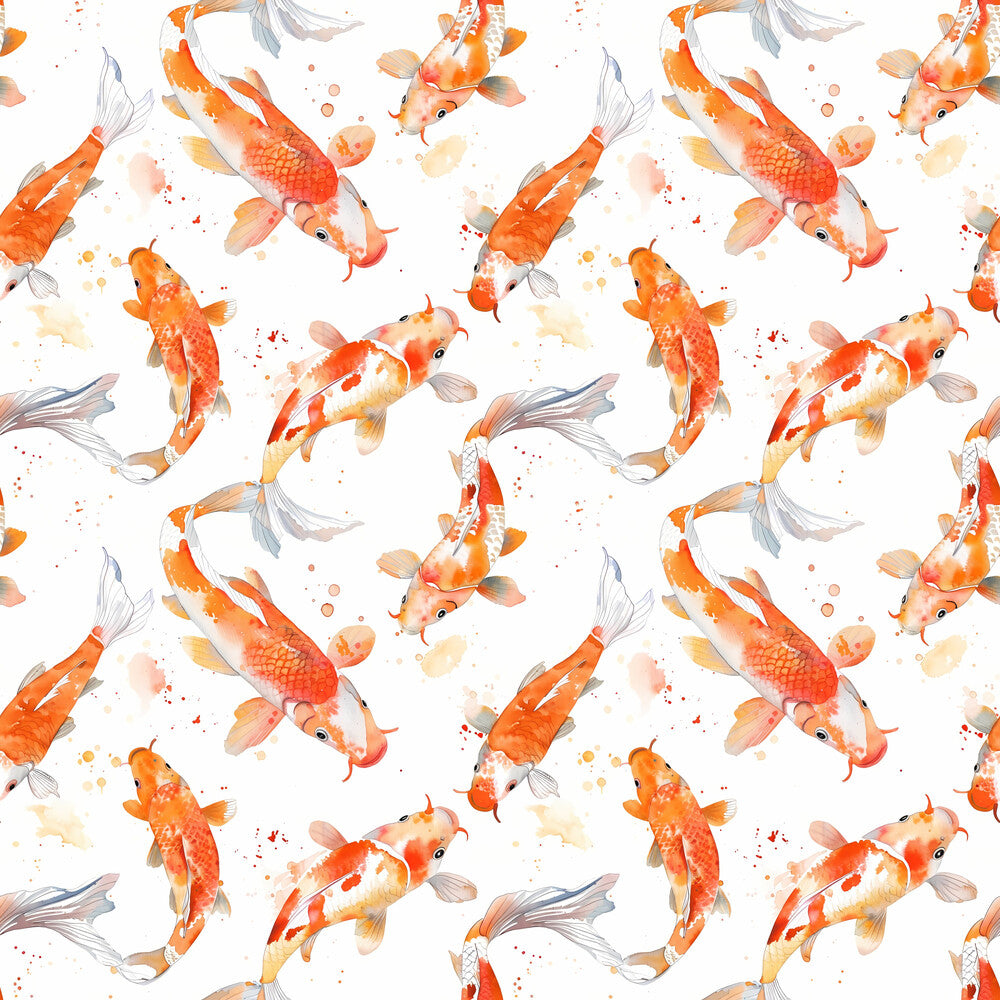 Watercolor Fish Fat Quarter Bundle