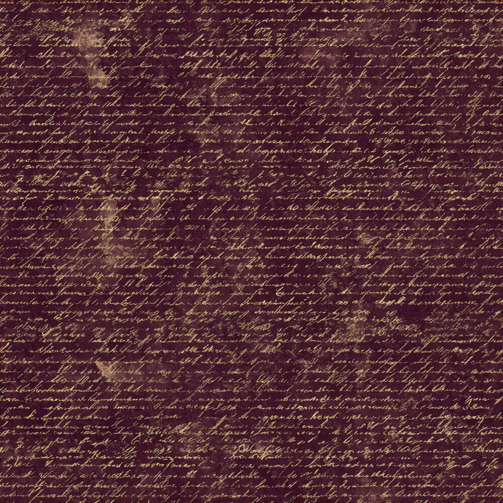 Vintage Handwritten Script Fat Quarter Bundle
