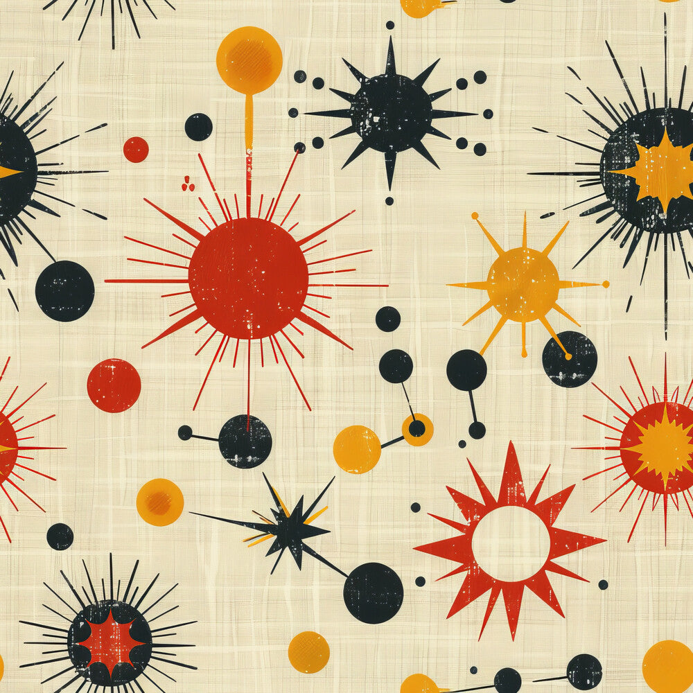 Retro Starburst Fat Quarter Bundle