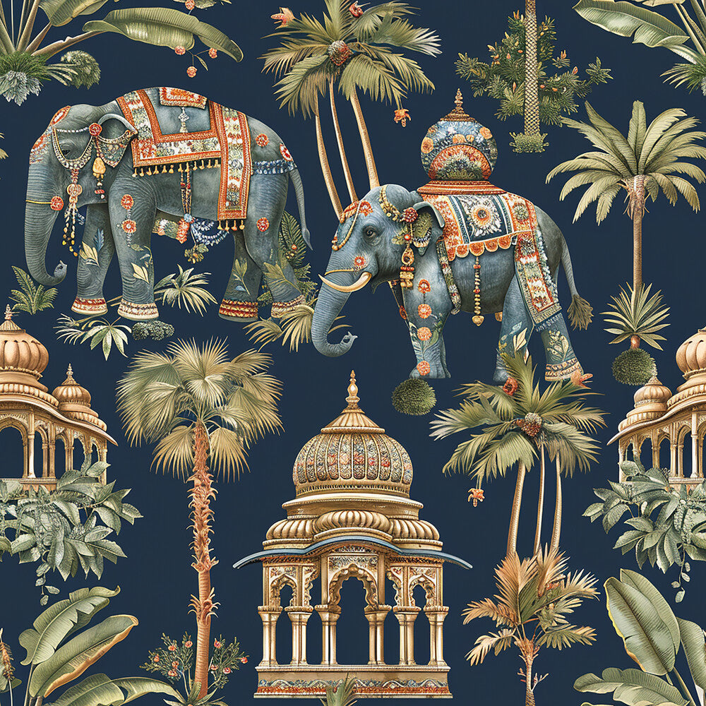 Ananyas Elephant Elegance Fat Quarter Bundle