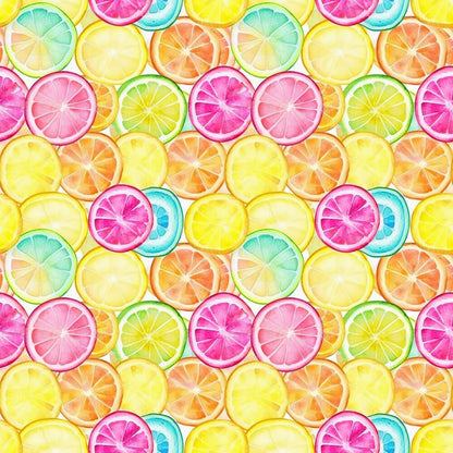 Lemons and Citrus Sour Splash Fat Quarter Bundle