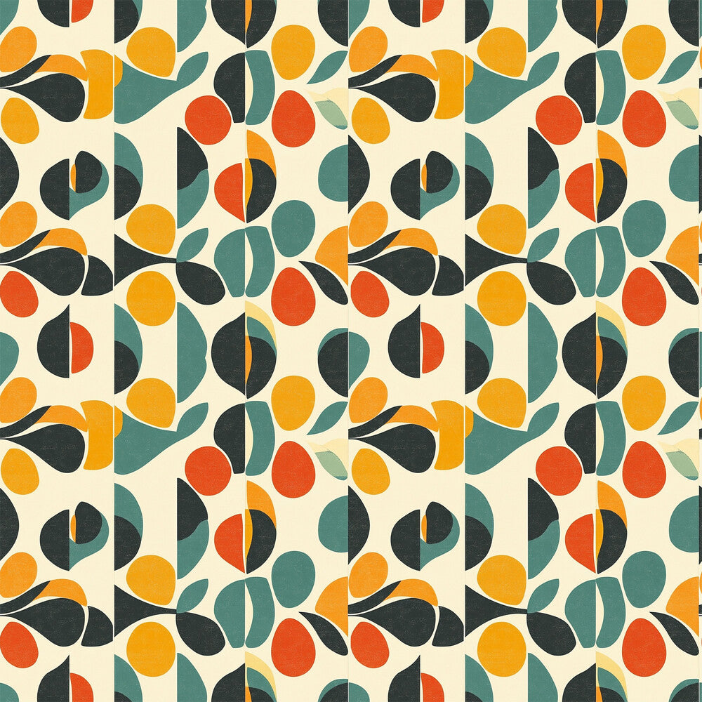 Modern Retro Geometric Fat Quarter Bundle
