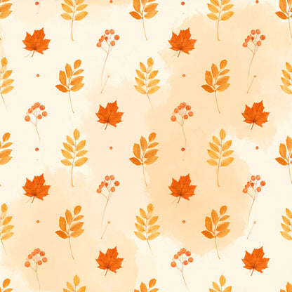 Golden Autumn Leaves Fat Quarter Bundle