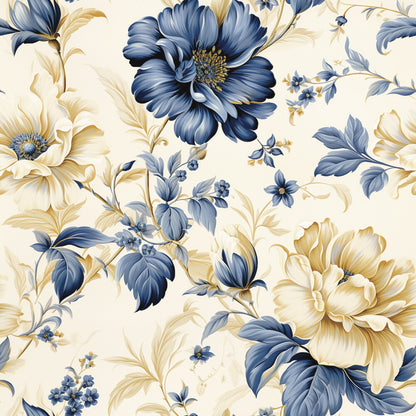Vintage Delft Blue Fat Quarter Bundle