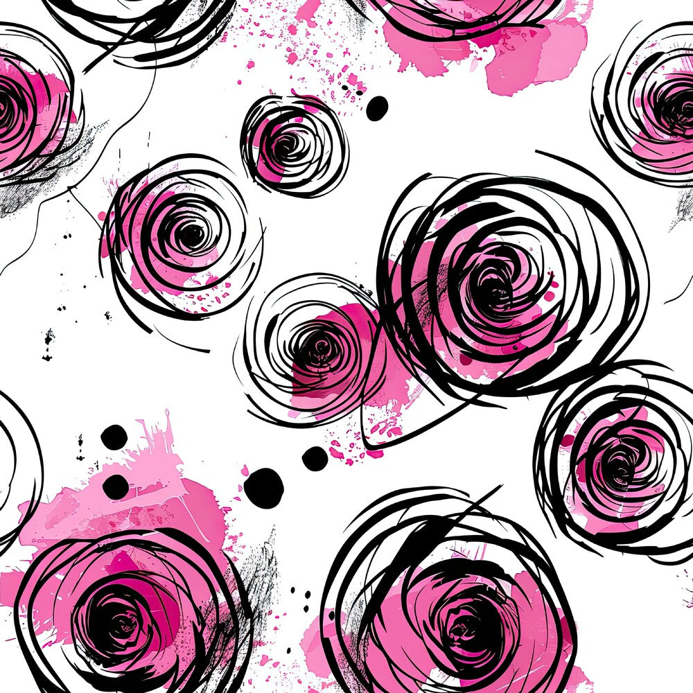 Inky Petals Fat Quarter Bundle