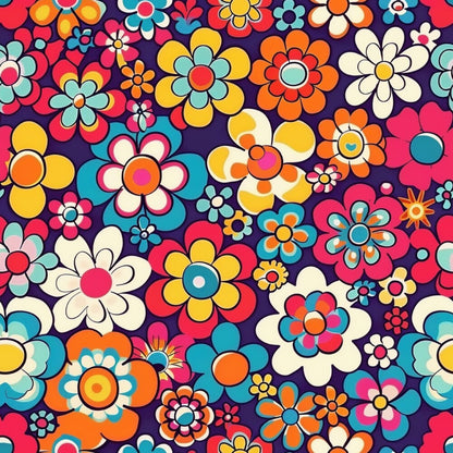 Groovy Spring Florals Fat Quarter Bundle
