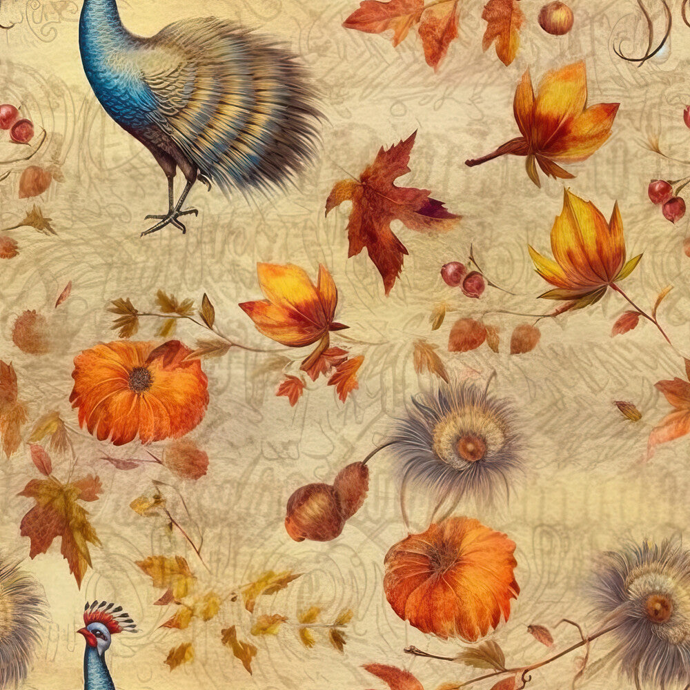 Vintage Thanksgiving Fat Quarter Bundle