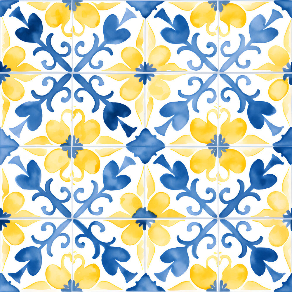 Mediterranean Lemon Azure Fat Quarter Bundle