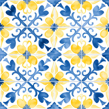 Mediterranean Lemon Azure Fat Quarter Bundle