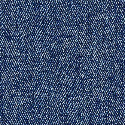 Blue Jean Denim Fabric Texture Fat Quarter Bundle