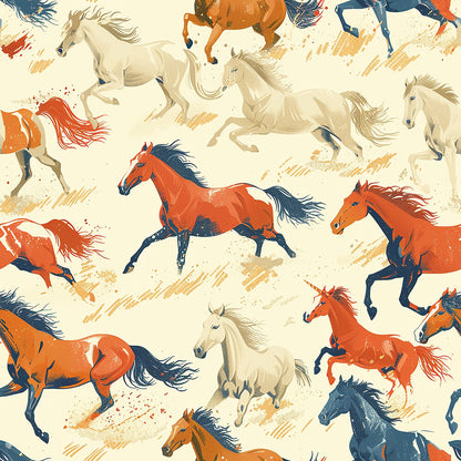 Galloping Horse Fat Quarter Bundle