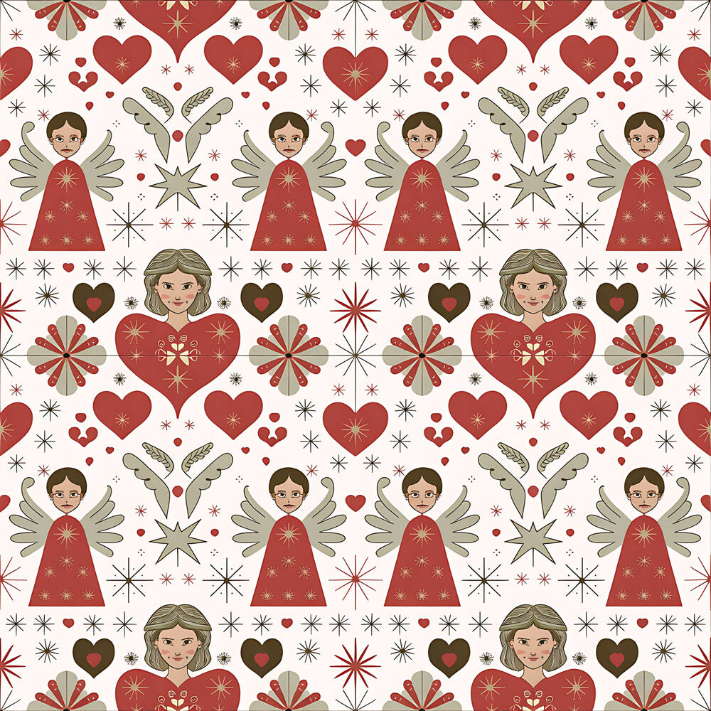 Scandinavian Folk Christmas Fat Quarter Bundle